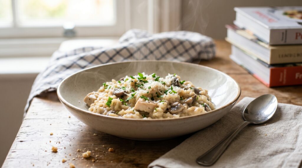Mary Berry Chicken and Mushroom Risotto Recipe
A Cozy Take on a Classic Comfort Dish