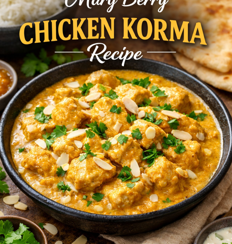 Mary Berry Chicken Korma Recipe