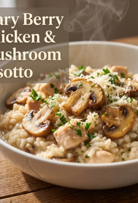 Mary Berry Chicken and Mushroom Risotto Recipe