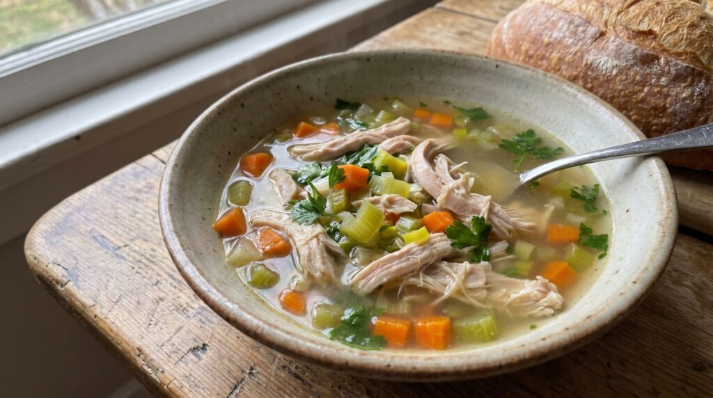Mary Berry Chicken and Vegetable Soup RecipeA Simple Take on a Classic Soup
