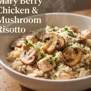 Mary Berry Chicken and Mushroom Risotto Recipe
