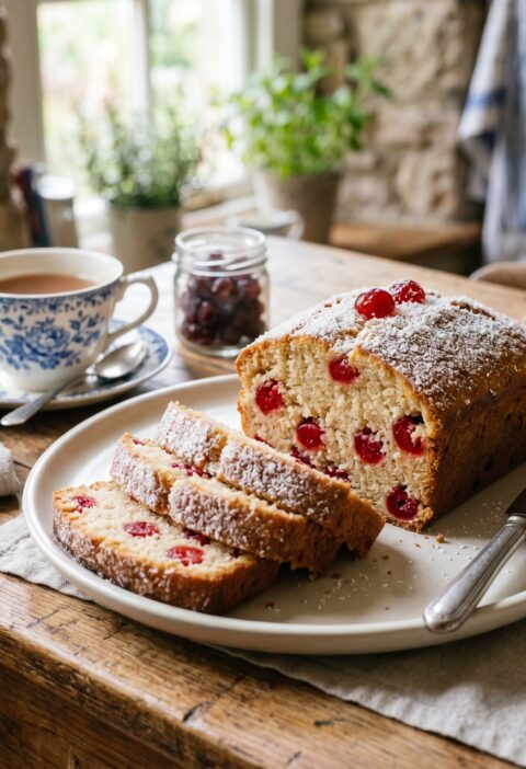 Mary Berry Cherry and Coconut Cake Recipe