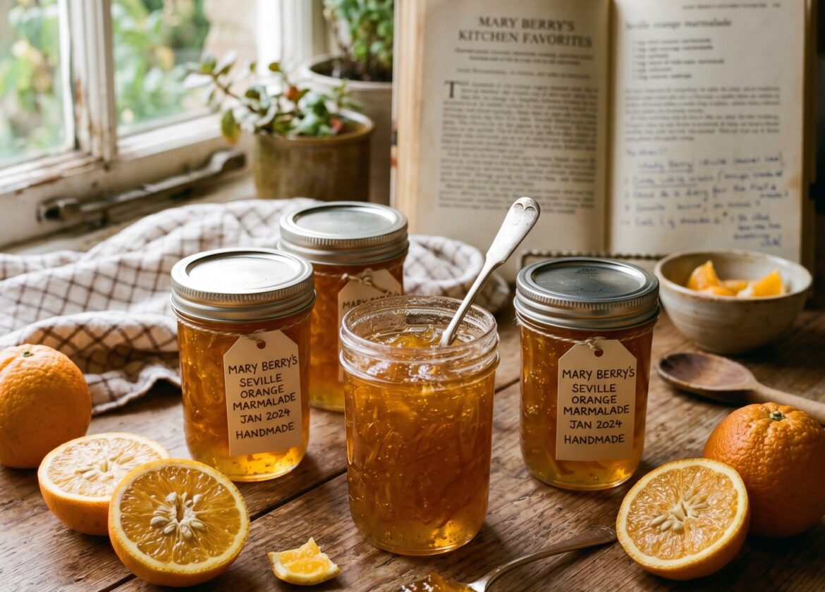 Mary Berry Seville Orange Marmalade Recipe – Classic British Preserve