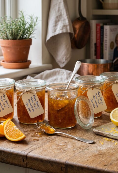 Mary Berry Three Fruit Marmalade Recipe – Oranges, Lemons & Grapefruit Preserve