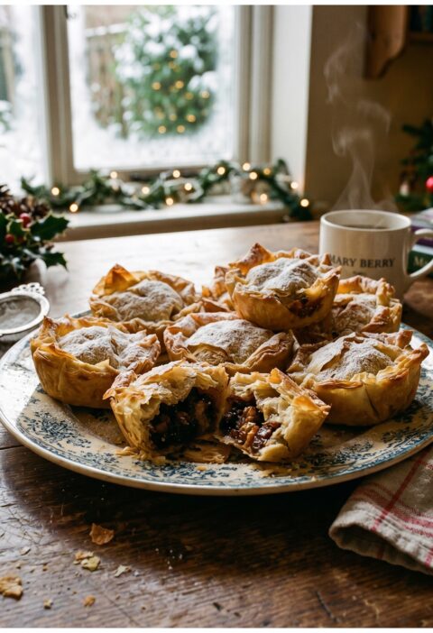Mary Berry Filo Pastry Mince Pies Recipe – Light, Crispy & Festive Christmas Treat