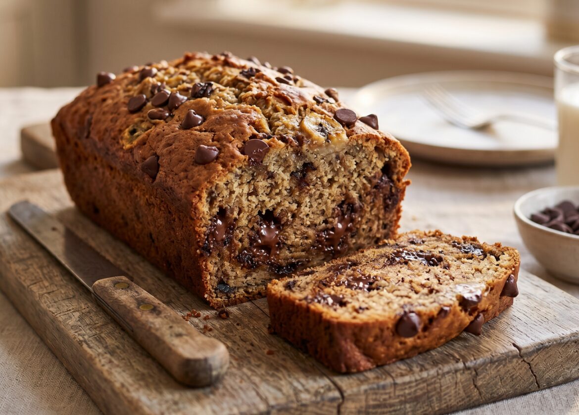 Mary Berry Chocolate Chip Banana Bread Recipe