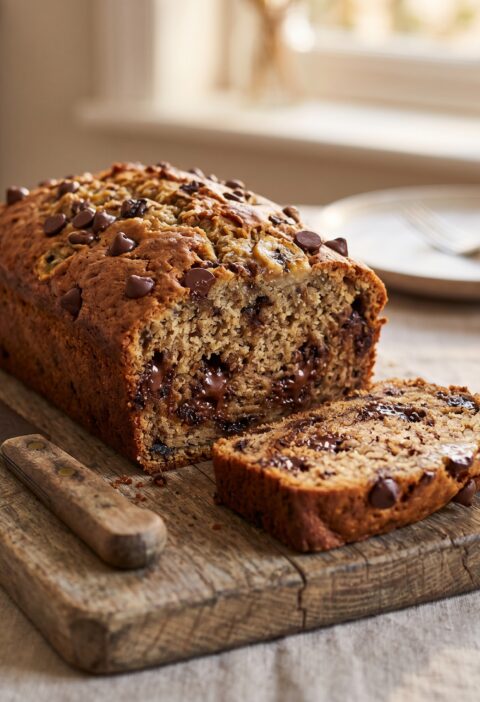 Mary Berry Chocolate Chip Banana Bread Recipe