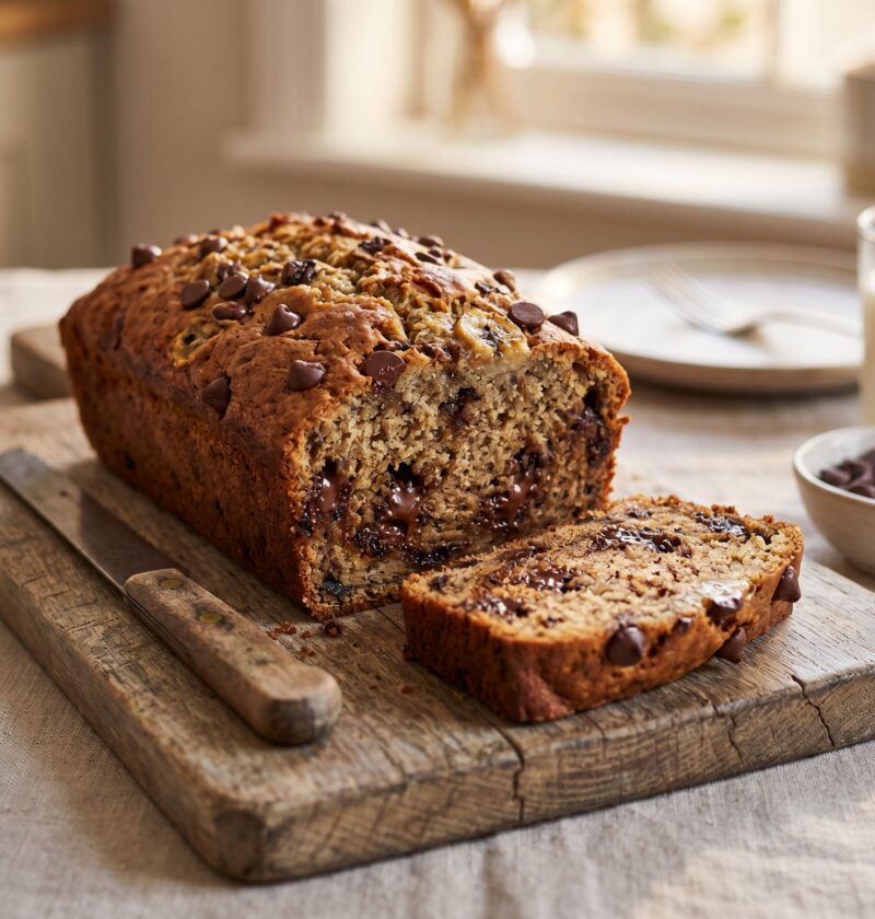 Mary Berry Chocolate Chip Banana Bread Recipe