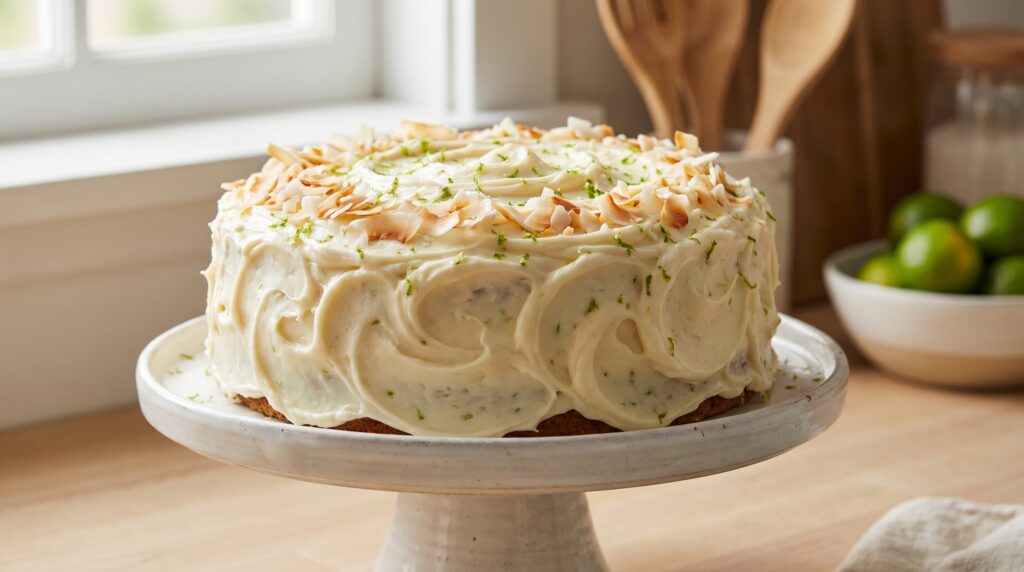 Mary Berry Lime and Coconut Cake Recipe