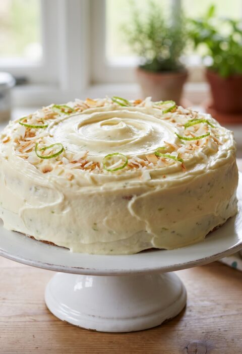 Mary Berry Lime and Coconut Cake Recipe