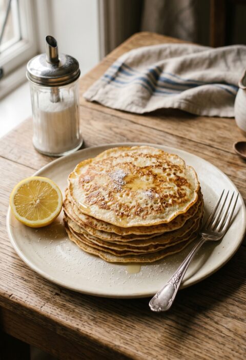 Mary Berry Simple Pancake Mixture Recipe – Thin, Golden & Classic