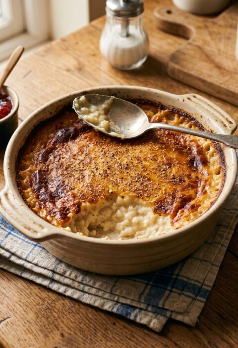 Mary Berry Traditional UK Rice Pudding Recipe