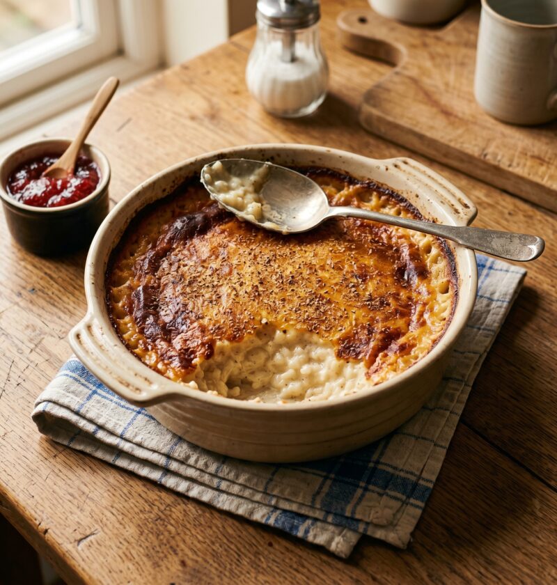 Mary Berry Traditional UK Rice Pudding Recipe