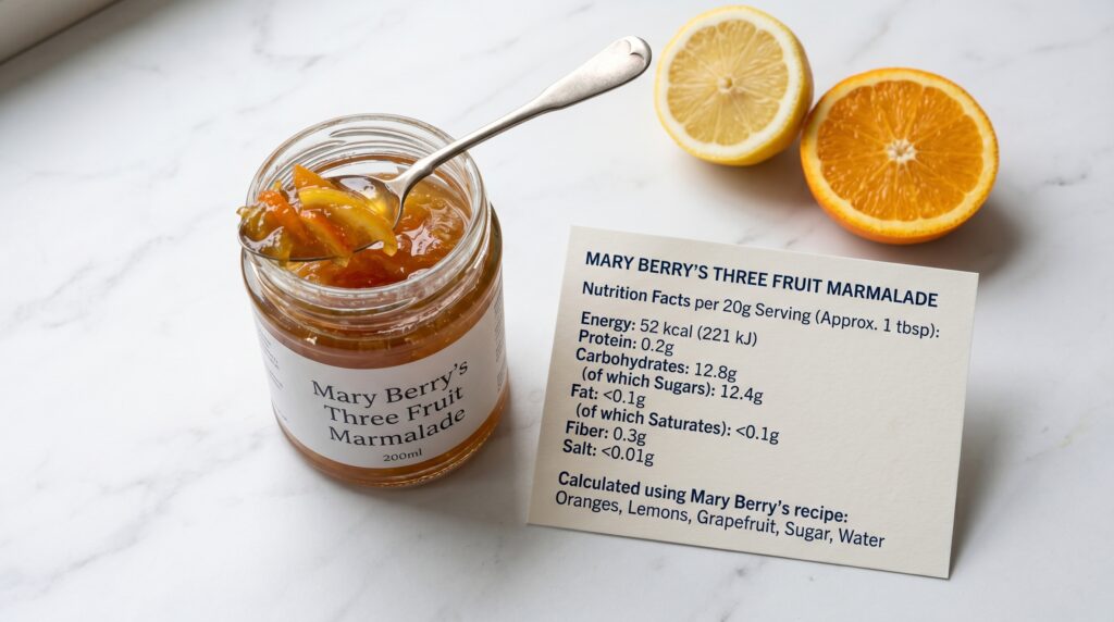 Mary Berry Three Fruit Marmalade Recipe Nutrition Facts