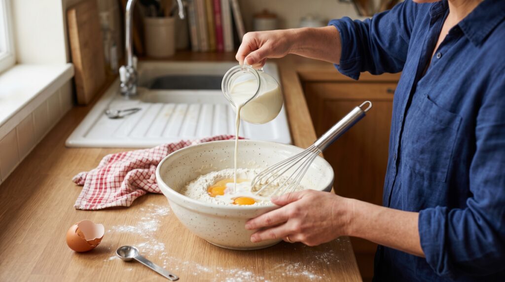 How To Make Mary Berry Simple Pancake Mixture Recipe