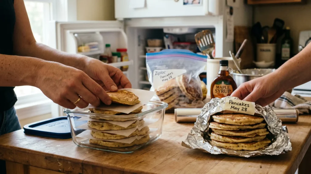 Storing Your Buttermilk Pancakes