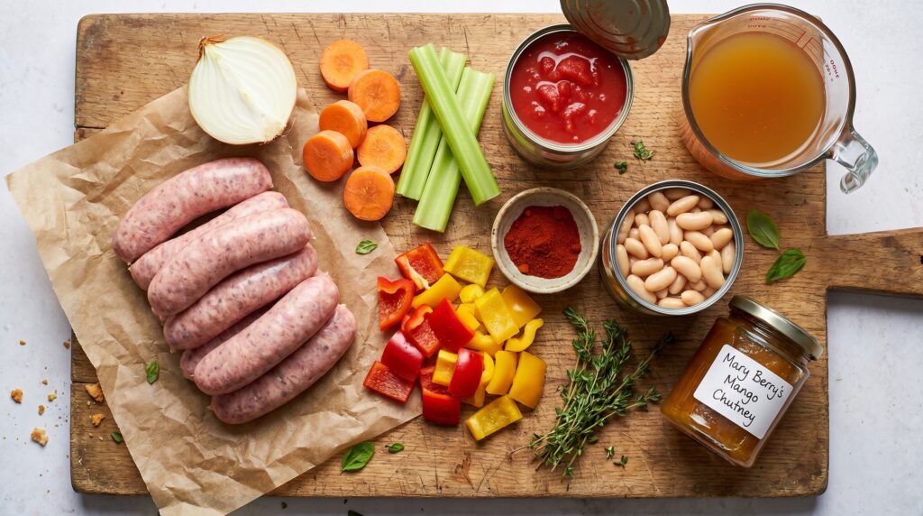 Essential Ingredients to Make Mary Berry Sausage Casserole
