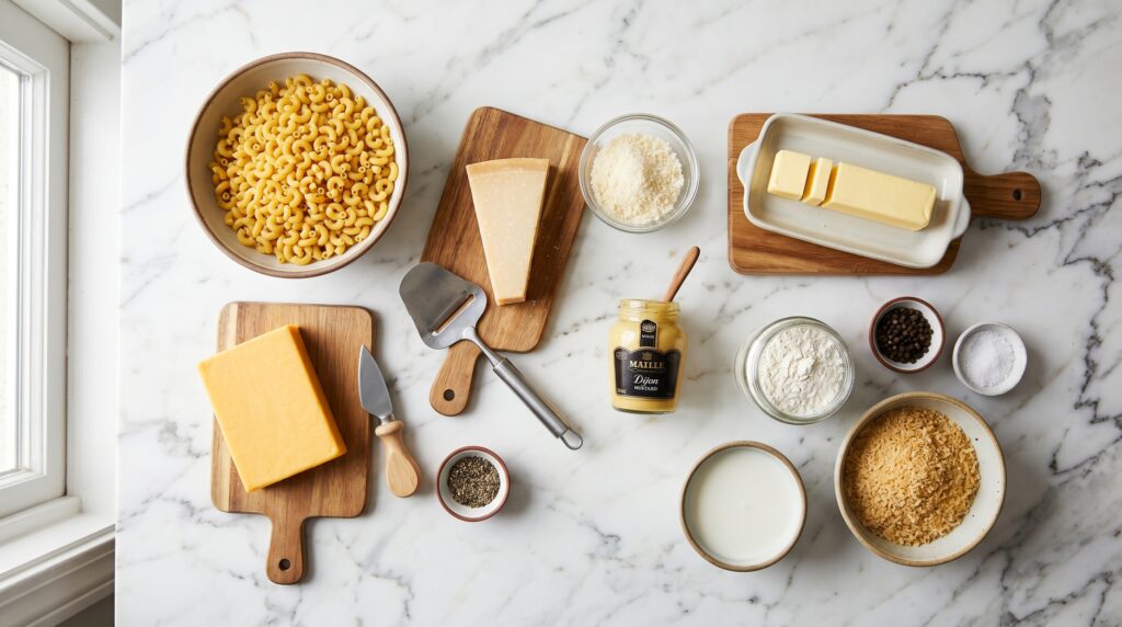 Ingredients / Essential Ingredients to Make Mary Berry Macaroni Cheese