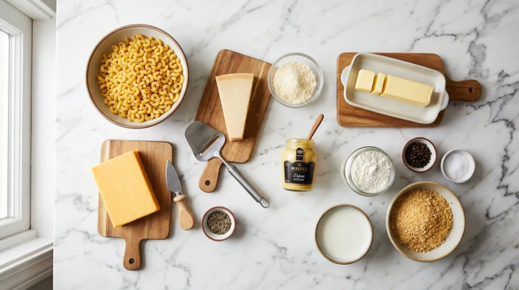 Ingredients / Essential Ingredients to Make Mary Berry Macaroni Cheese