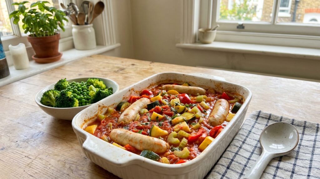 Healthier Version of Mary Berry Sausage Casserole