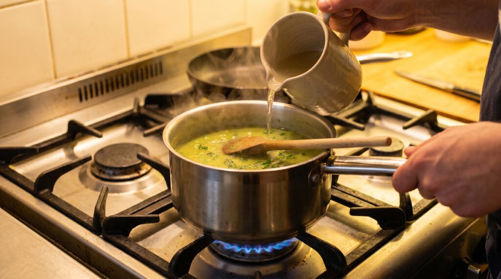 How to Reheat Mary Berry Pea and Mint Soup