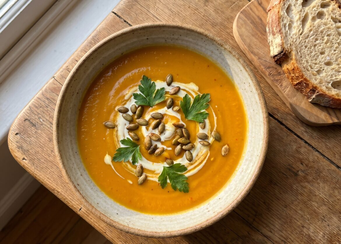 Mary Berry Butternut Squash and Red Pepper Soup Recipe