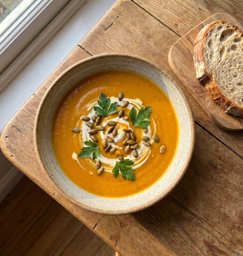 Mary Berry Butternut Squash and Red Pepper Soup Recipe
