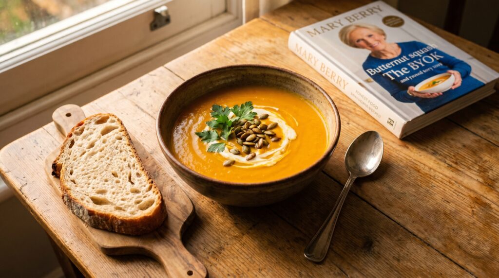 Mary Berry Butternut Squash and Red Pepper Soup Recipe