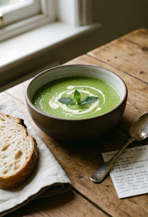 Mary Berry Pea and Mint Soup Recipe