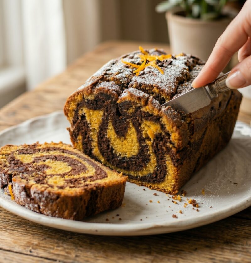 Mary Berry Chocolate and Orange Marble Cake Recipe
