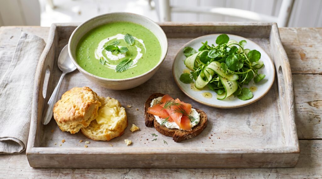 Pairing Ideas: What to Serve With Mary Berry Pea and Mint Soup