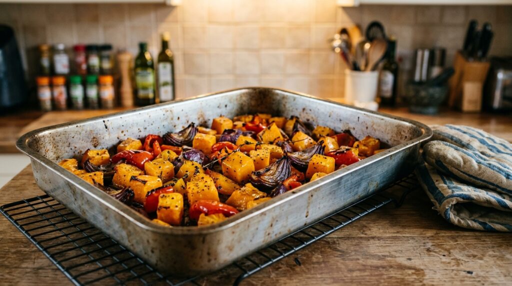 Why should I roast the vegetables first?