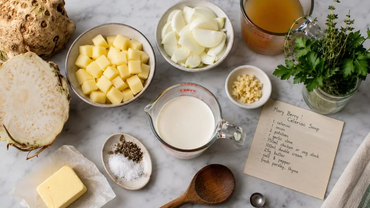 Mary Berry Celeriac Soup Ingredients