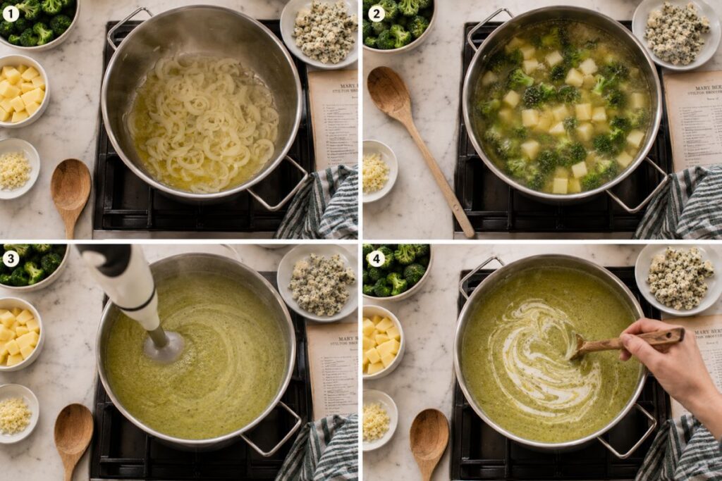 How to Make Mary Berry Broccoli and Stilton Soup Recipe