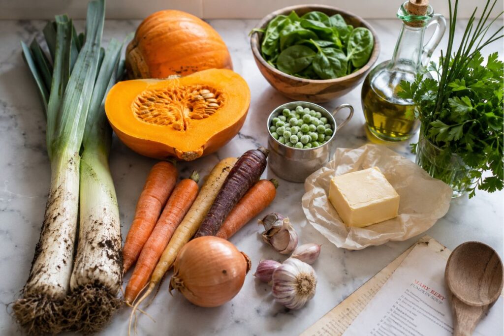 Mary Berry Pumpkin Soup Ingredients