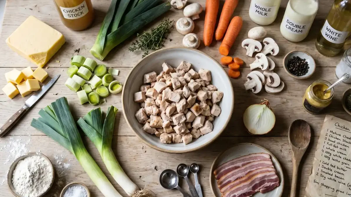 Essential Ingredients to Make Mary Berry Chicken Cobbler