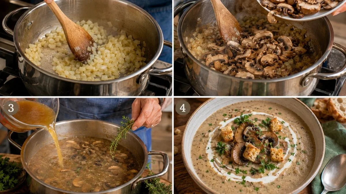 How to Make Mary Berry Mushroom Soup Recipe