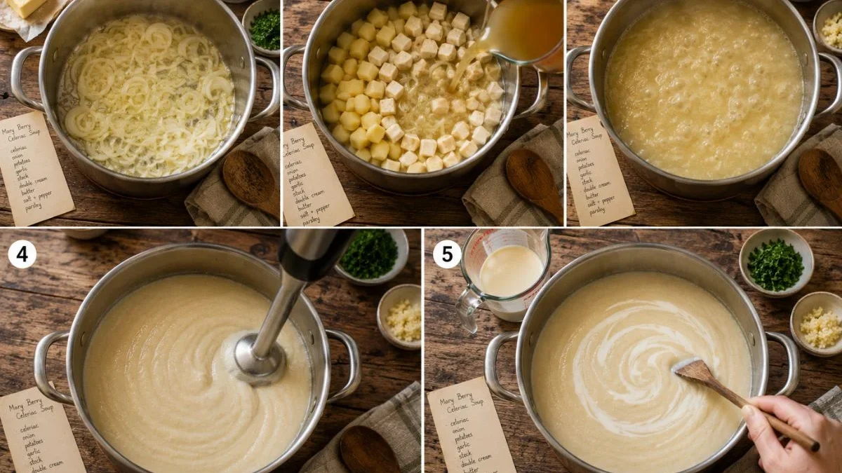 How to Make Mary Berry Celeriac Soup Recipe