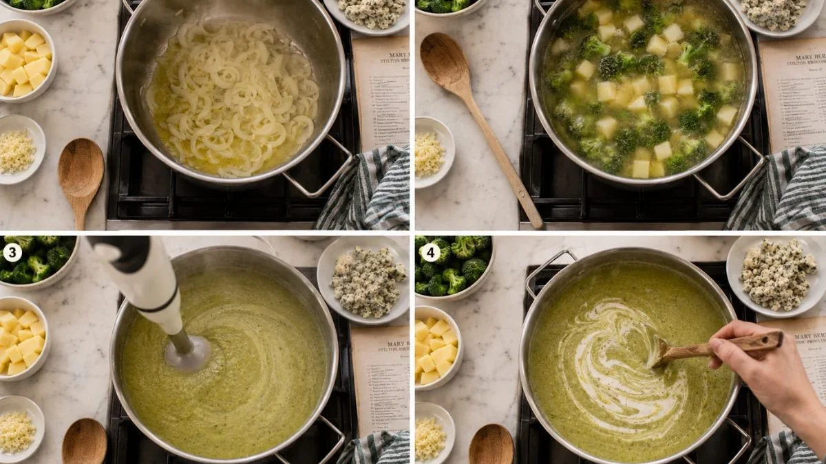 How to Make Mary Berry Broccoli and Stilton Soup Recipe