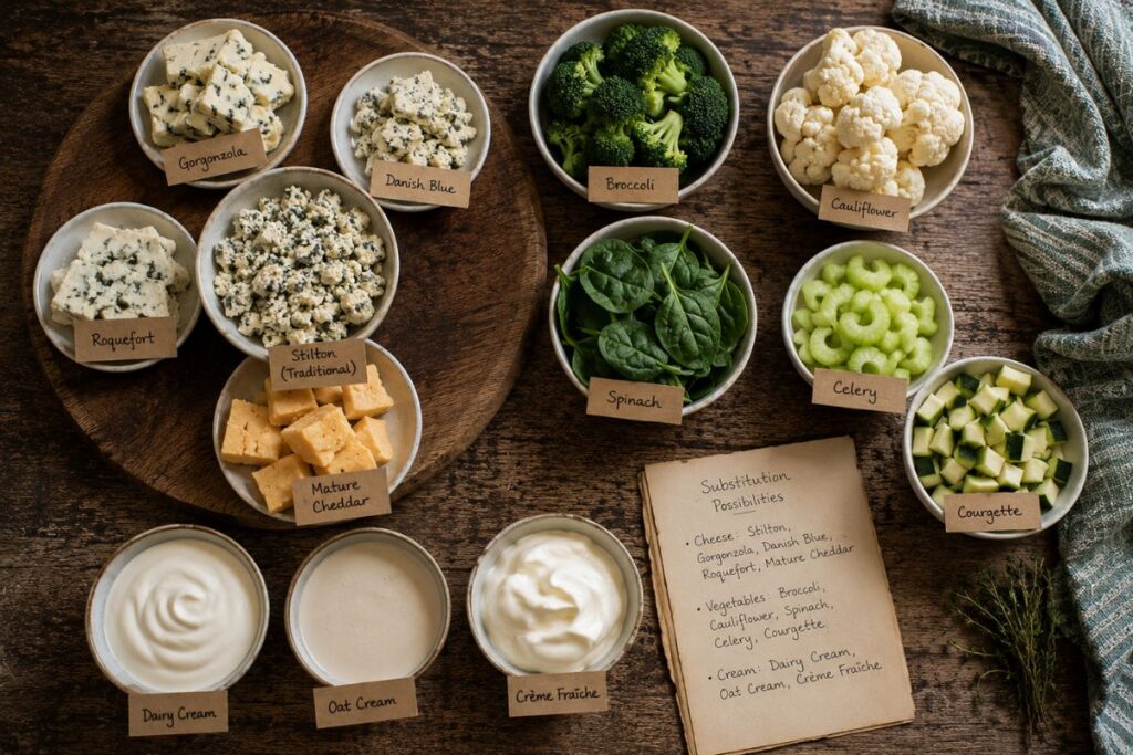 Ingredient Substitutions for Mary Berry Stilton Broccoli Soup