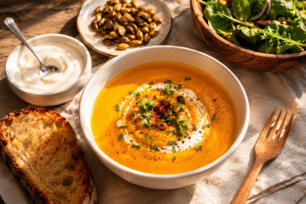 What To Serve With Pumpkin Soup