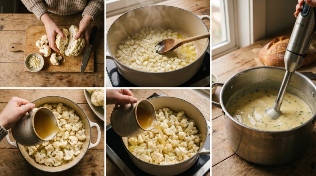 How to Make Mary Berry Cauliflower Soup Recipe