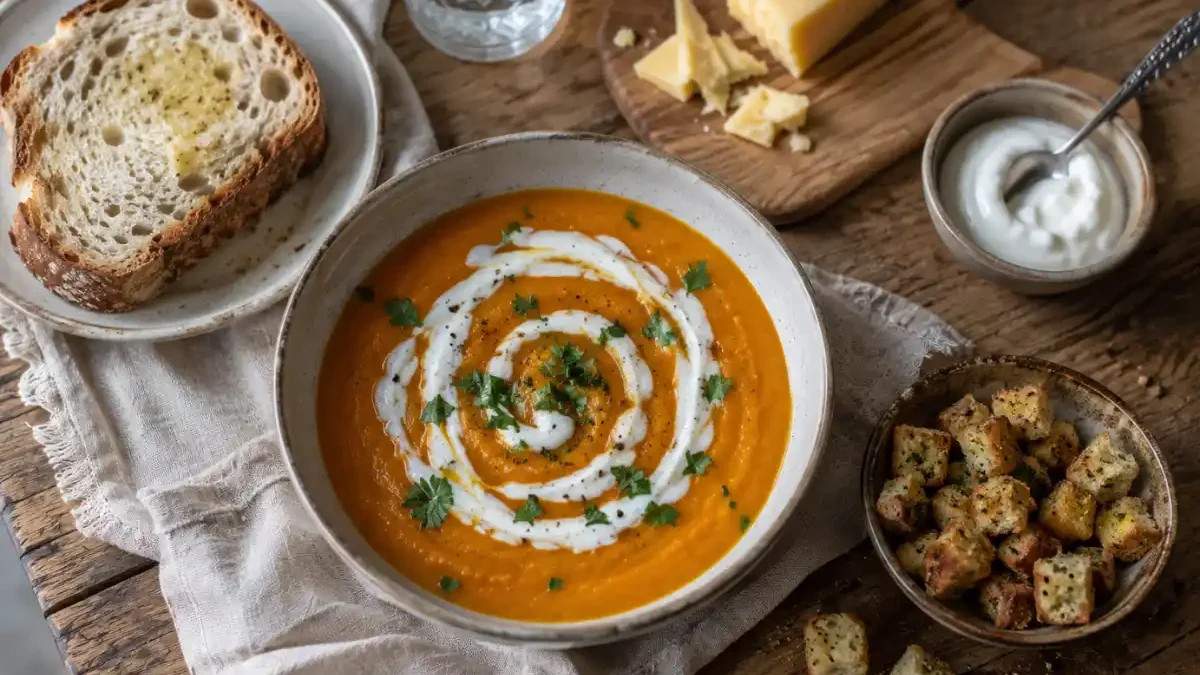 What To Serve With Carrot and Coriander Soup