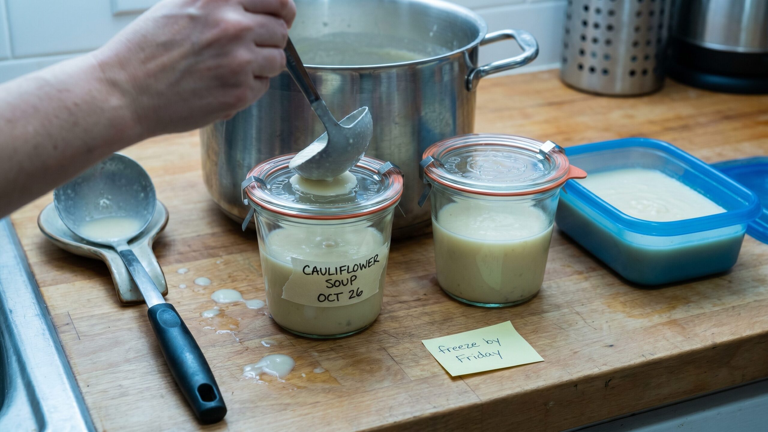 Storing and Freezing Your Soup