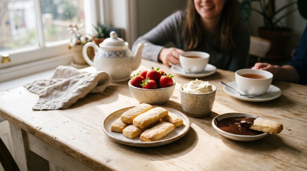 What to Serve With These Shortbread Cookies
