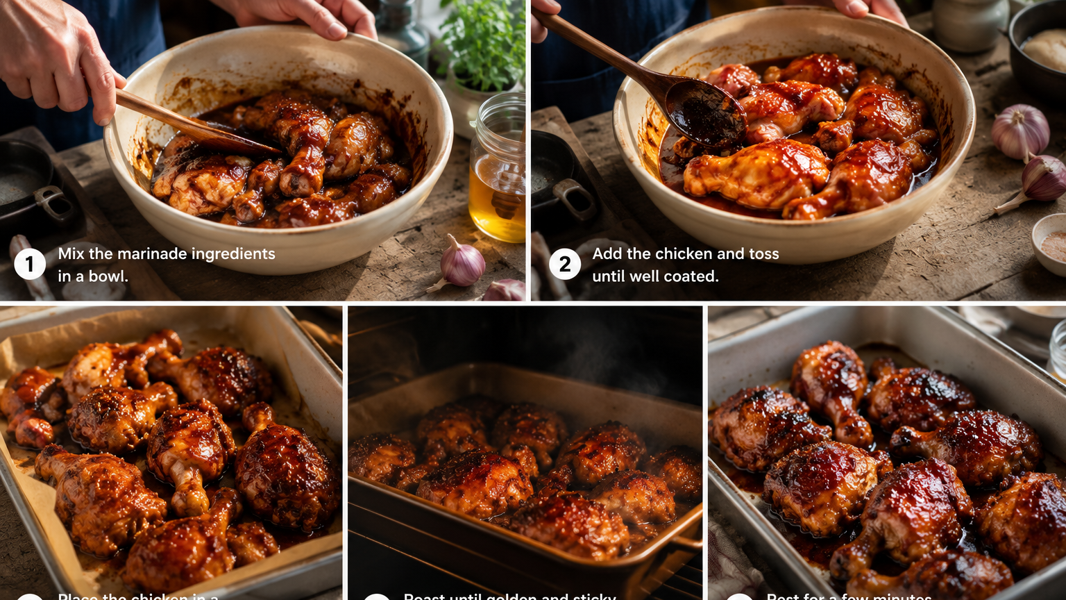 How to Make Mary Berry Sticky Chicken Recipe