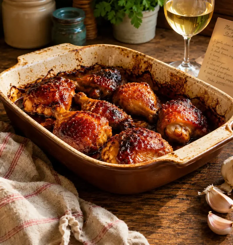 Mary Berry Sticky Chicken Recipe
