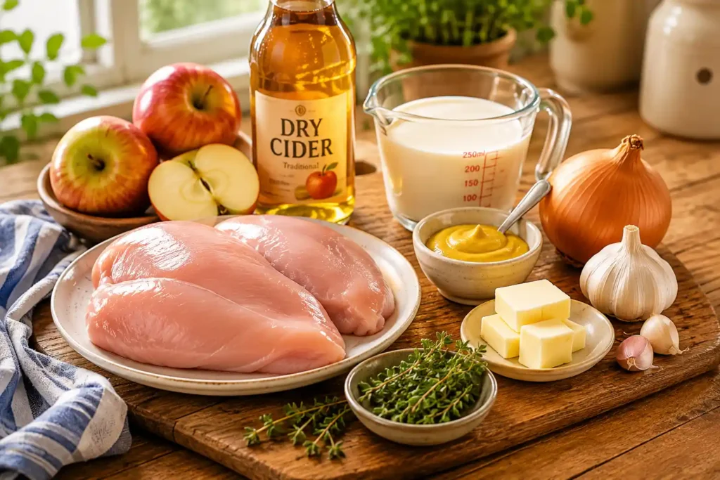 Essential Ingredients for the Perfect Normandy Chicken