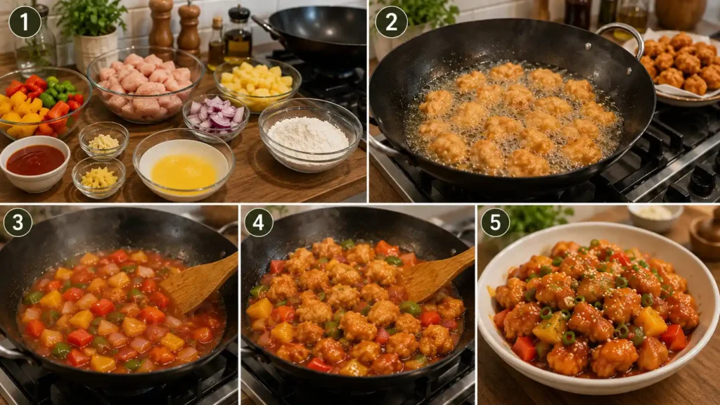 How to Make Mary Berry Sweet and Sour Chicken