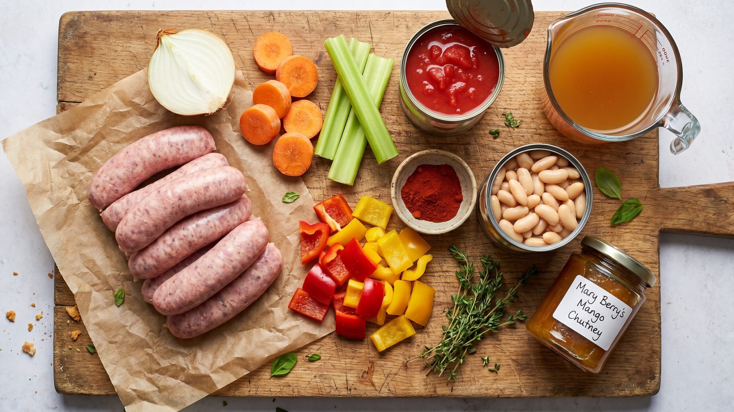 Essential Ingredients to Make Mary Berry Sausage Casserole